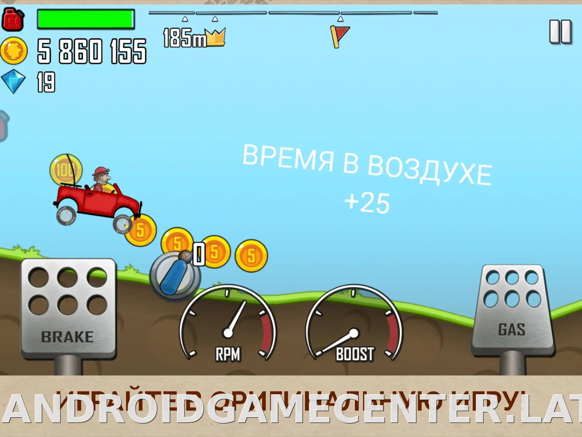 Hill Climb Racing скриншот 5
