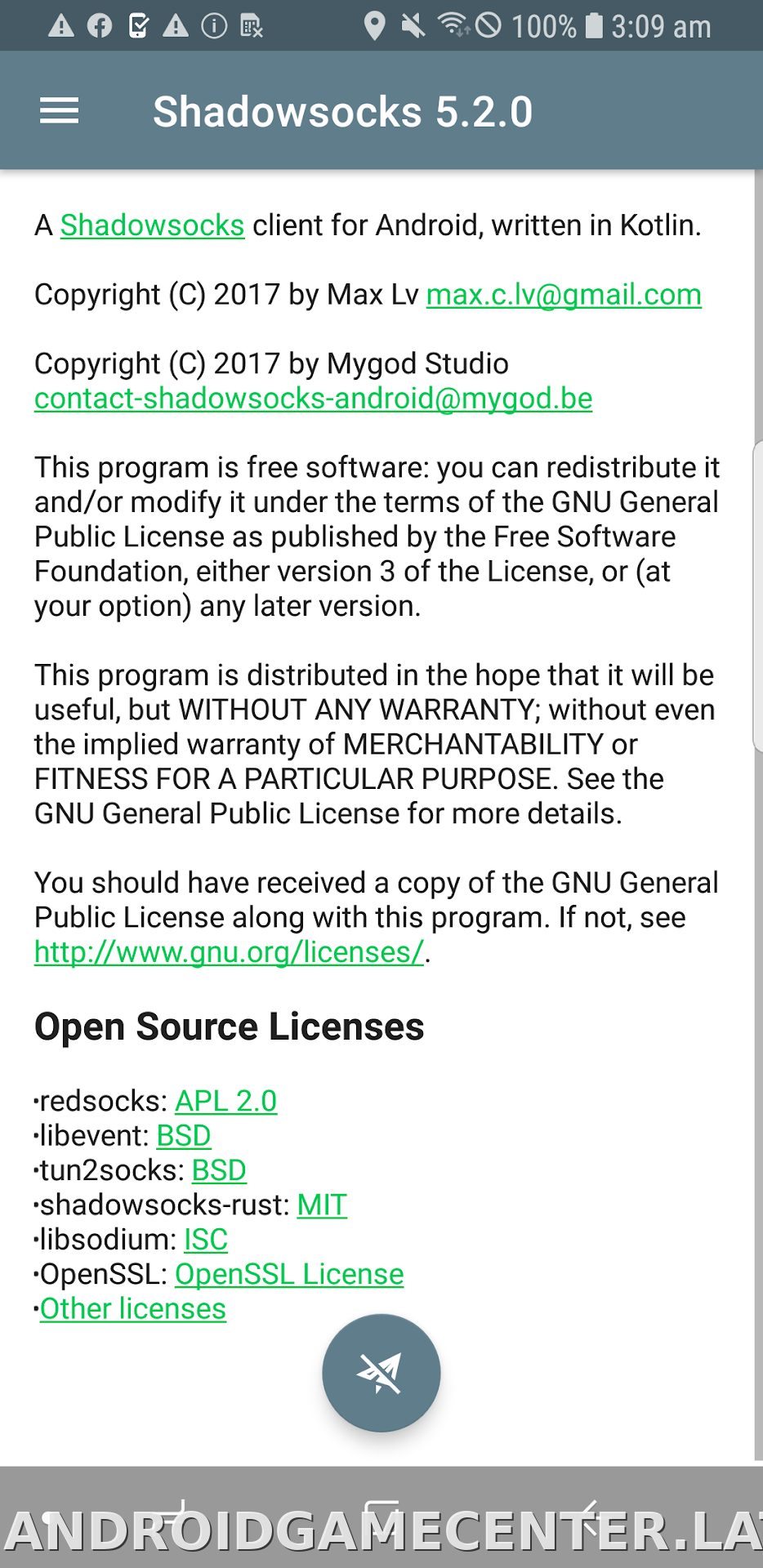 Shadowsocks скриншот 1