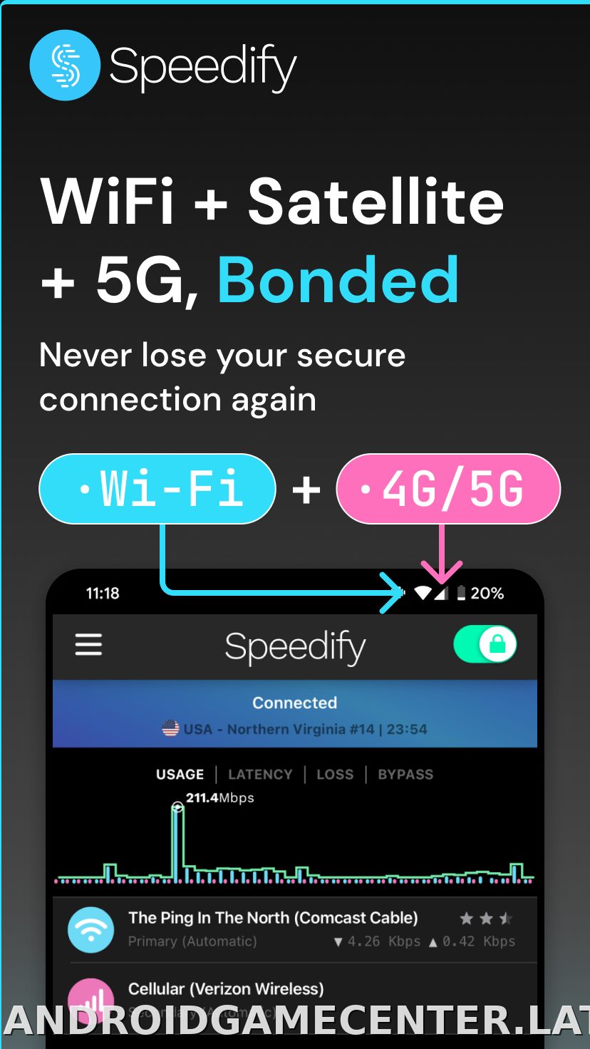 Speedify скриншот 1