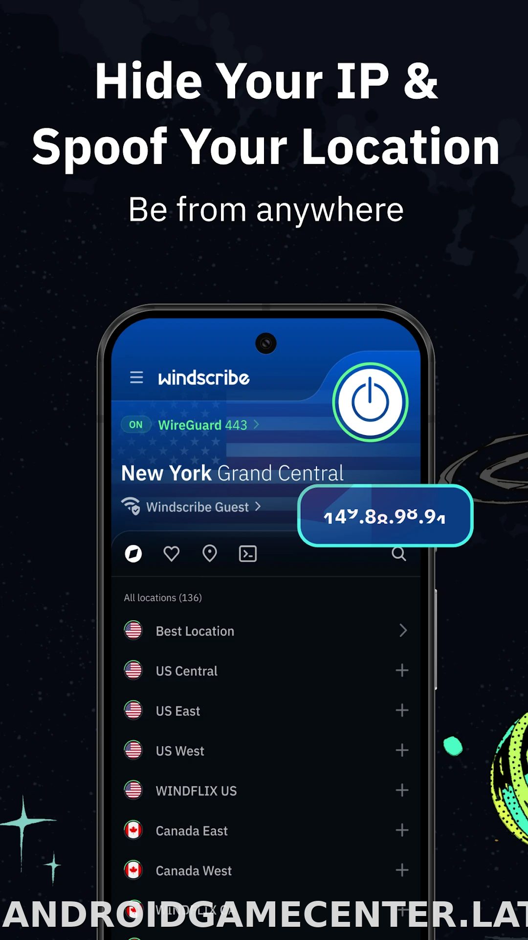 Windscribe скриншот 5